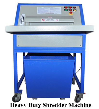 heavy duty paper shredder machine